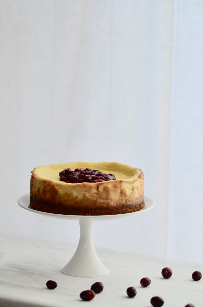 Cheesecake mit weißer Schokolade und Cranberrykompott – Nachwirkungen ...