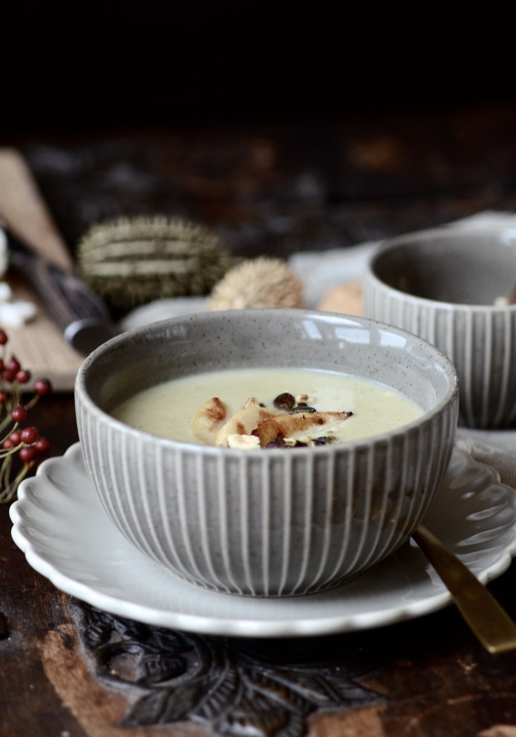 Chicoréesuppe mit gerösteter Birne und Nüssen – Déja Vu mit Lerneffekt ...