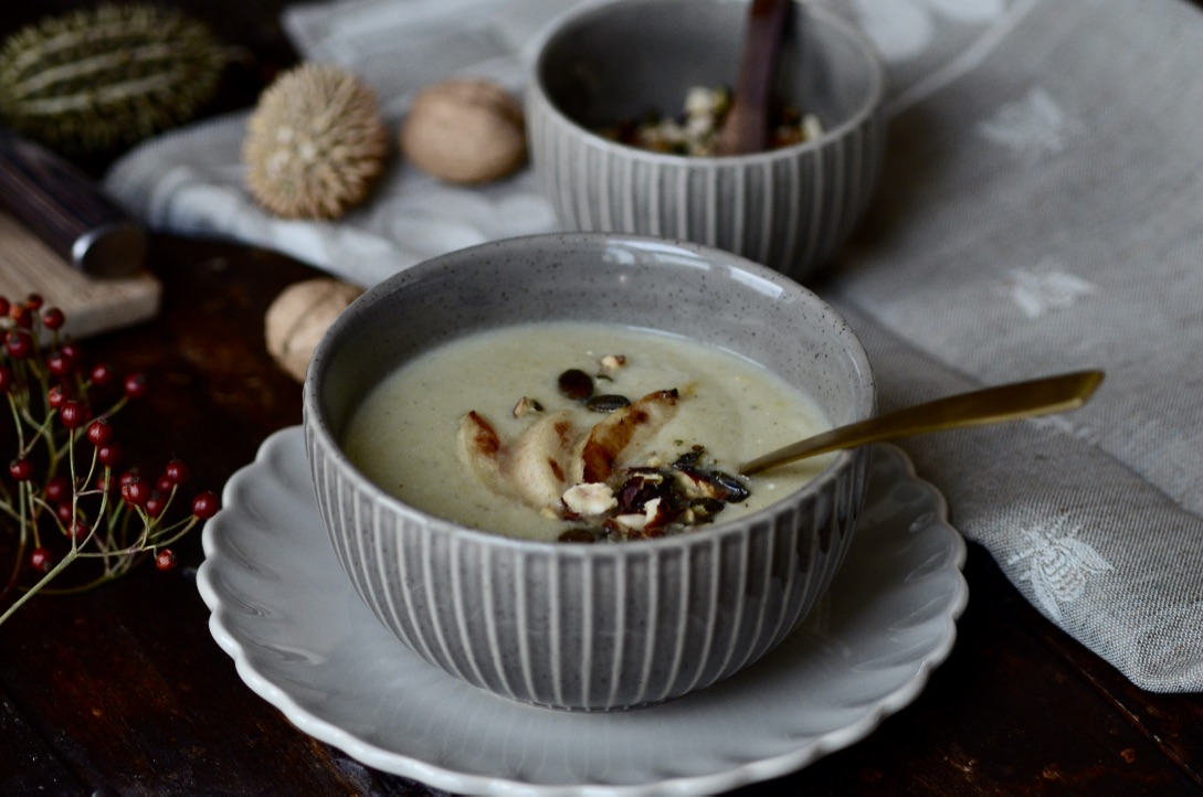 Chicoréesuppe mit gerösteter Birne und Nüssen – Déja Vu mit Lerneffekt ...