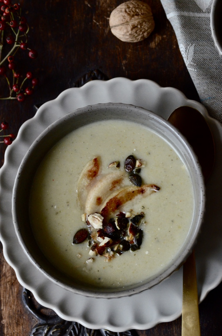 Chicoréesuppe mit gerösteter Birne und Nüssen – Déja Vu mit Lerneffekt ...