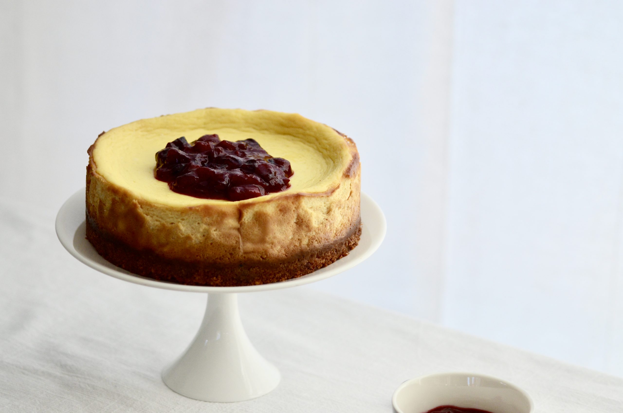 Cheesecake mit weißer Schokolade und Cranberrykompott – Nachwirkungen ...