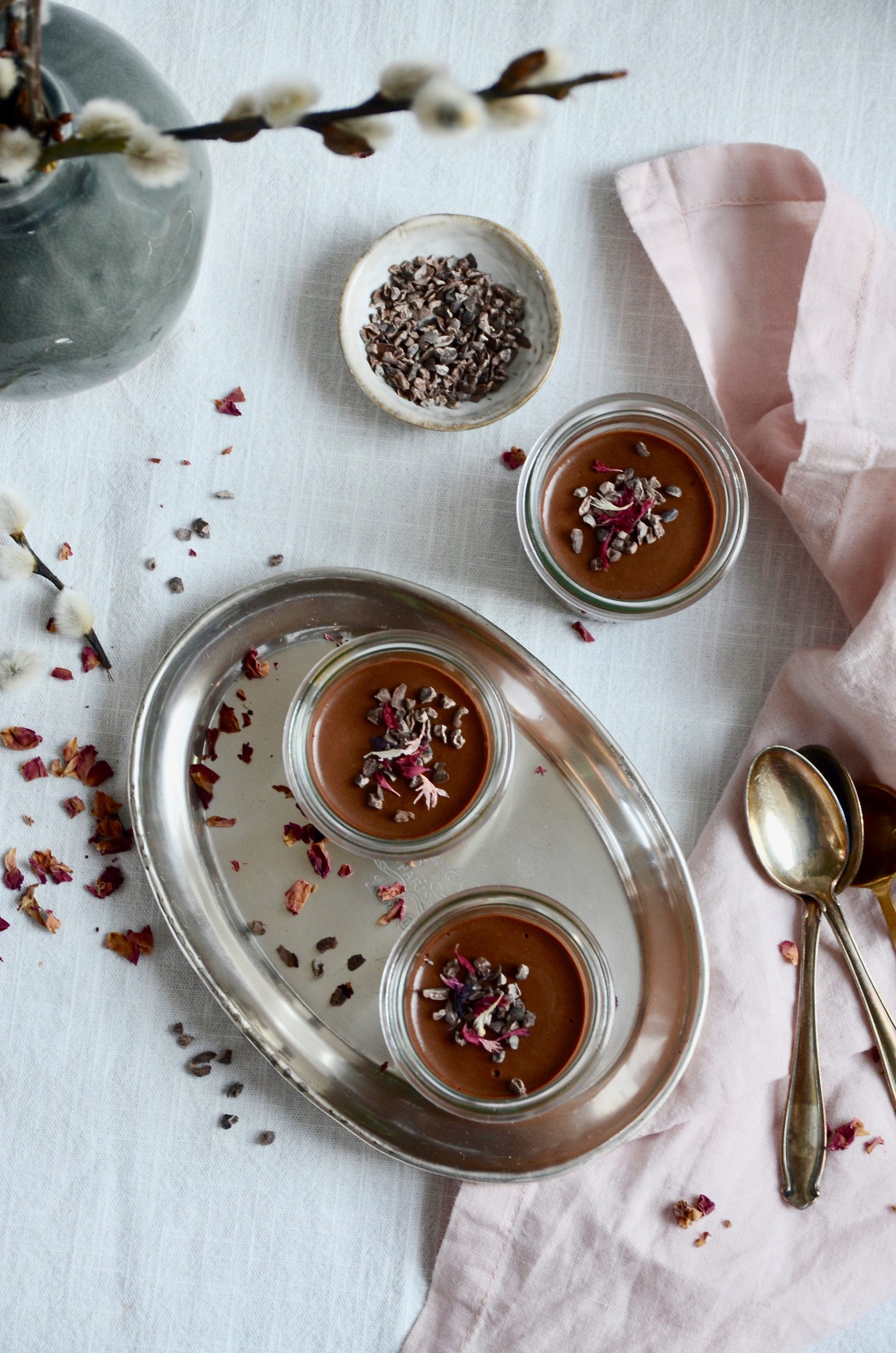 Schokoladen-Pots de Crème (vegan) – Ratespiel. - Schokoladenpfeffer