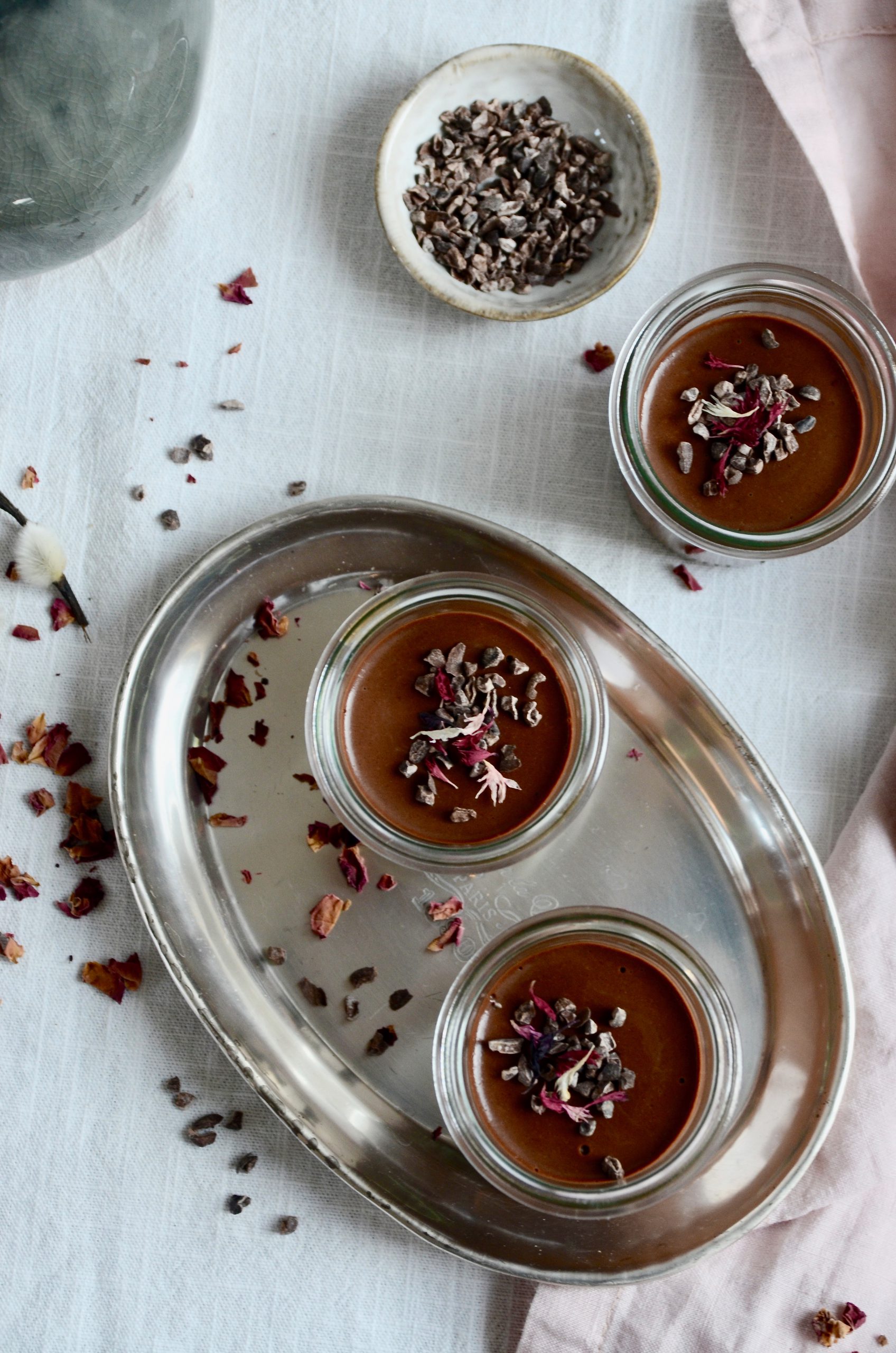 Schokoladen-Pots de Crème (vegan) – Ratespiel. - Schokoladenpfeffer