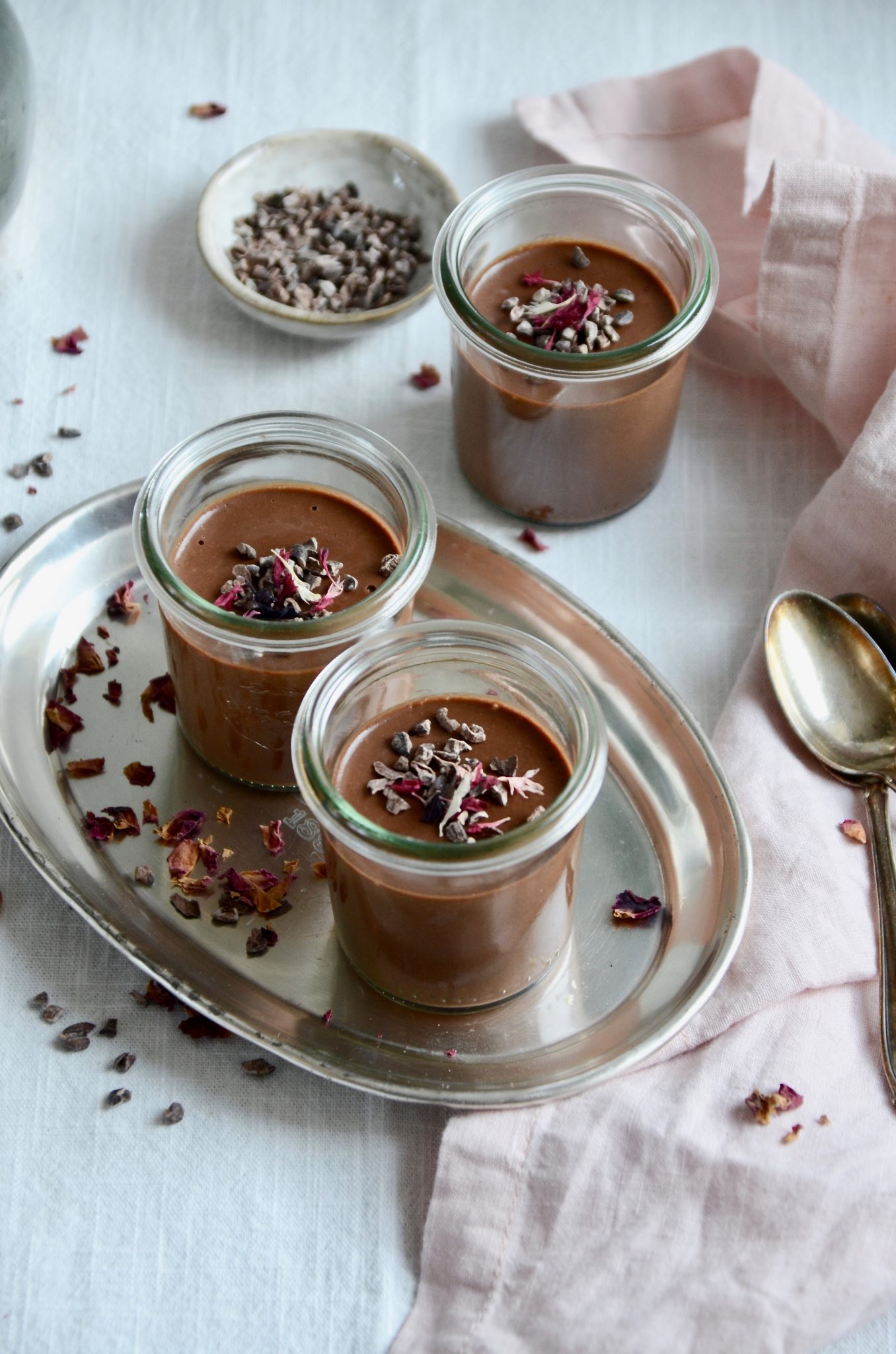 Schokoladen-Pots de Crème (vegan) – Ratespiel. - Schokoladenpfeffer