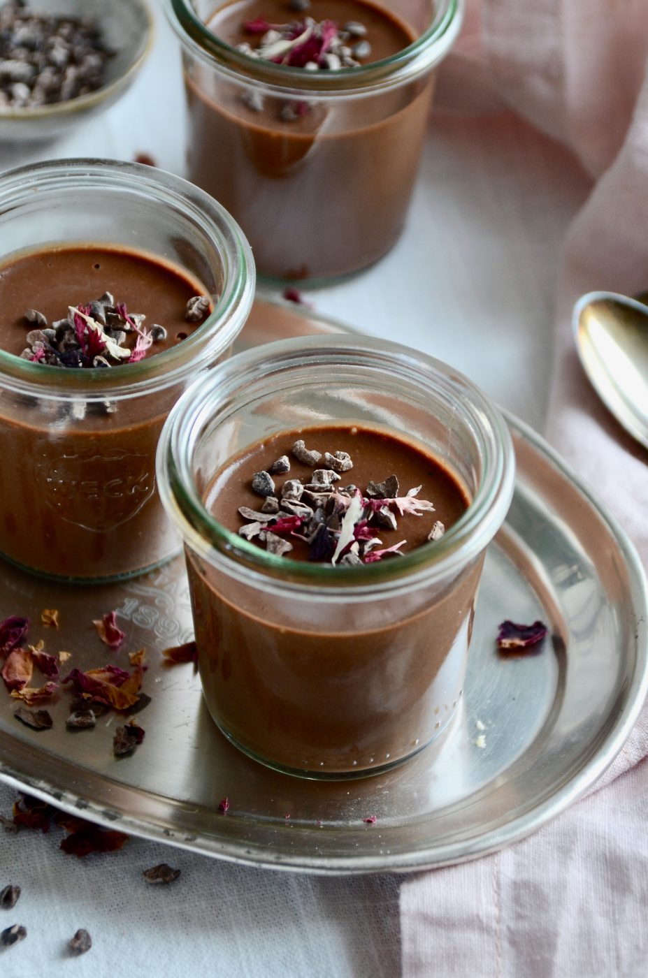 Schokoladen-Pots de Crème (vegan) – Ratespiel. - Schokoladenpfeffer