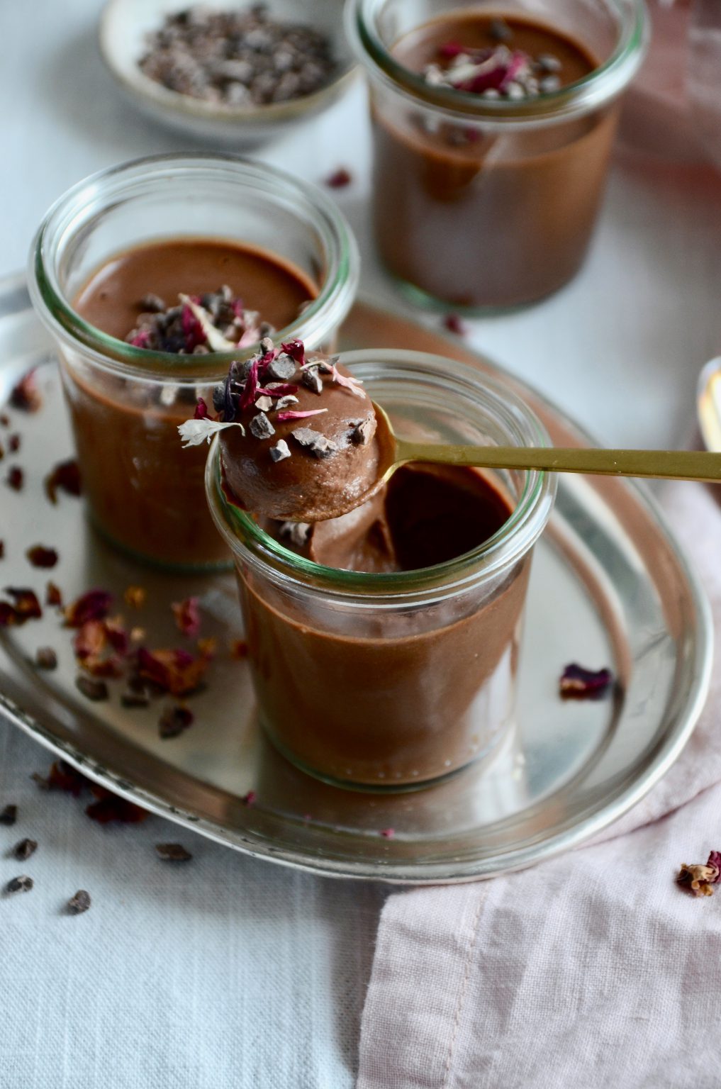 Schokoladen-Pots de Crème (vegan) – Ratespiel. - Schokoladenpfeffer